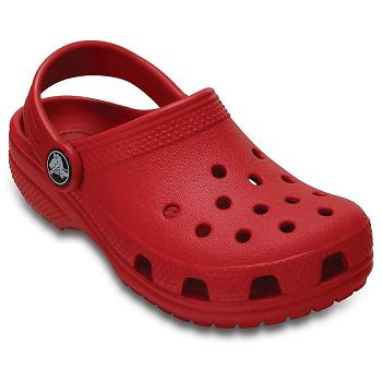 Crocs Classic Clog Cervene - Detske Dreváky